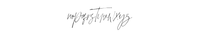 SouthAmsterdamHandwritten Font LOWERCASE