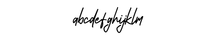 Southavely signature Font LOWERCASE
