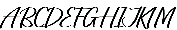 Souther Font UPPERCASE