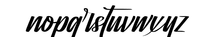 Souther Font LOWERCASE