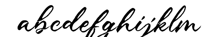 Southernia-Regular Font LOWERCASE