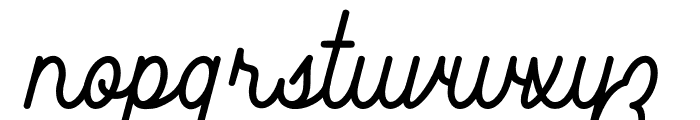 Southfilla Font LOWERCASE