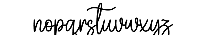 Southine Calligraph Font LOWERCASE