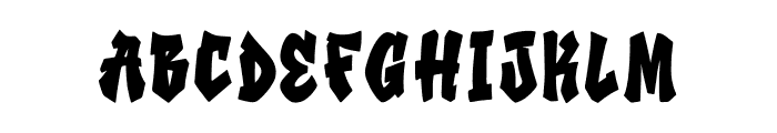 Southsider Font LOWERCASE