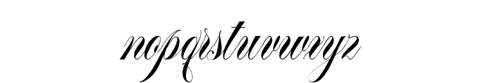 Southwestern Calligraphy Pro Rg Font LOWERCASE