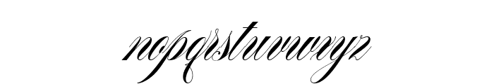 Southwestern Calligraphy Pro Sl Font LOWERCASE