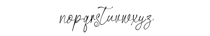 Souttia Italic Font LOWERCASE