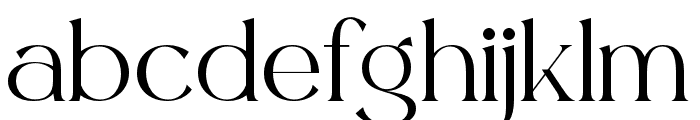 Sovage Font LOWERCASE