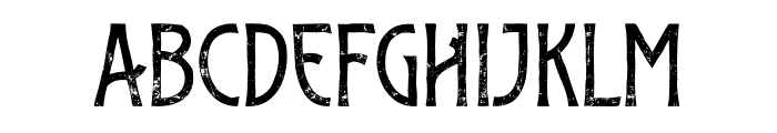 SovereignHeritageRough Font UPPERCASE