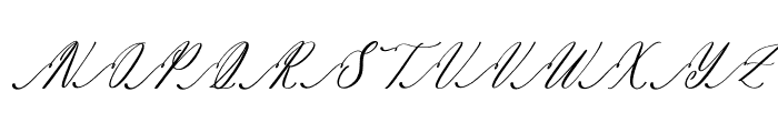 Sovinhaya Dictaselin Italic Font UPPERCASE