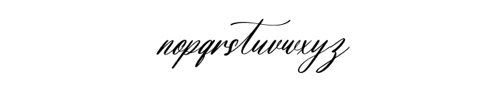 Sovinhaya Dictaselin Italic Font LOWERCASE