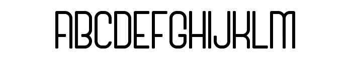 Space 51 Light Font UPPERCASE