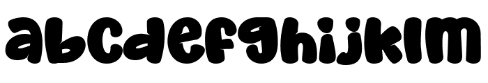 Space Cartoon Font LOWERCASE