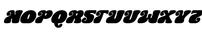 Space Majestic Italic Font LOWERCASE