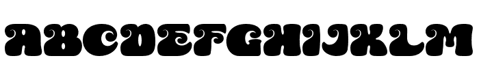 Space Majestic Regular Font LOWERCASE