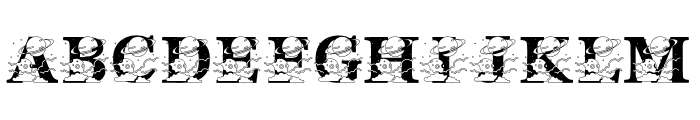 Space Planet Font LOWERCASE