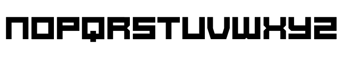 Space Rosius Font LOWERCASE