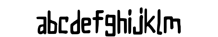 Space Sketchy Regular Font LOWERCASE