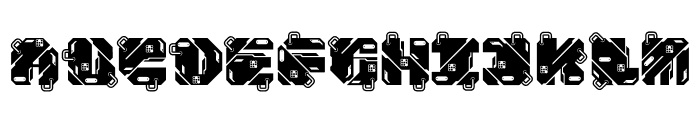 Space Sparkle Six Font LOWERCASE