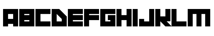 Space Squadron Font UPPERCASE