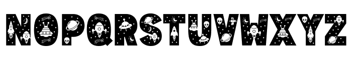 Space Unicod Solid Font LOWERCASE