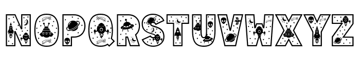 Space Unicod Font LOWERCASE