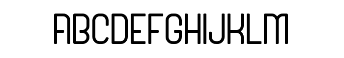 Space51-Light Font LOWERCASE