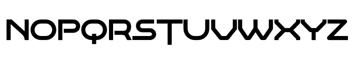 Spacetron Black Font UPPERCASE