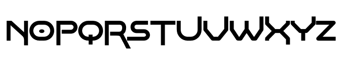 Spacetron Black Font LOWERCASE