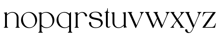 Spadore Regular Font LOWERCASE