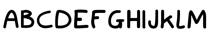 Spagbowl Regular Font UPPERCASE