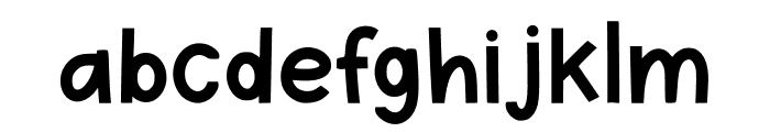 SparkLight Font LOWERCASE