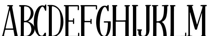 Sparkling Bright Serif Font UPPERCASE