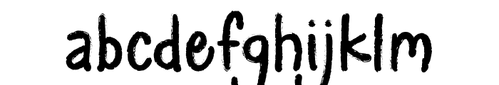 Sparkly Yarn Font LOWERCASE