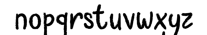 Sparkly Yarn Font LOWERCASE