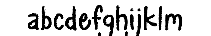 SparklyYarn Font LOWERCASE