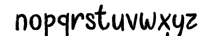 SparklyYarn Font LOWERCASE