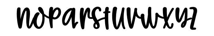 Special Christmas Solid Font LOWERCASE