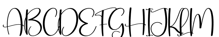 Special Handwritting Font UPPERCASE