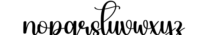Special Handwritting Font LOWERCASE