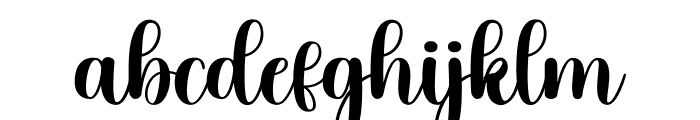 Special Samantha Font LOWERCASE