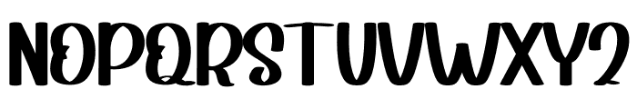 Special Varsity Font LOWERCASE