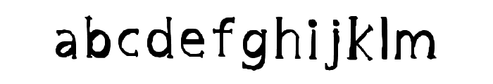 Spectrum Regular Font LOWERCASE