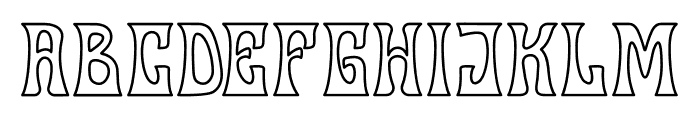 Spectrum Spiral Five Font LOWERCASE