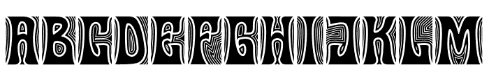 Spectrum Spiral One Font UPPERCASE