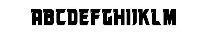 Speed Endurance Black Font LOWERCASE