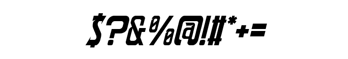 Speed Endurance Thin Italic Font OTHER CHARS