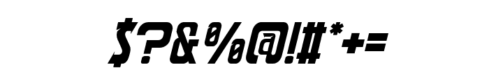 SpeedEndurance-Italic Font OTHER CHARS