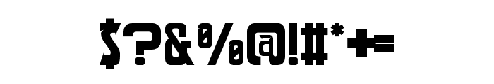 SpeedEndurance-SemiBold Font OTHER CHARS