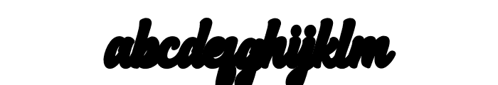 Spellkidoutline-Regular Font LOWERCASE